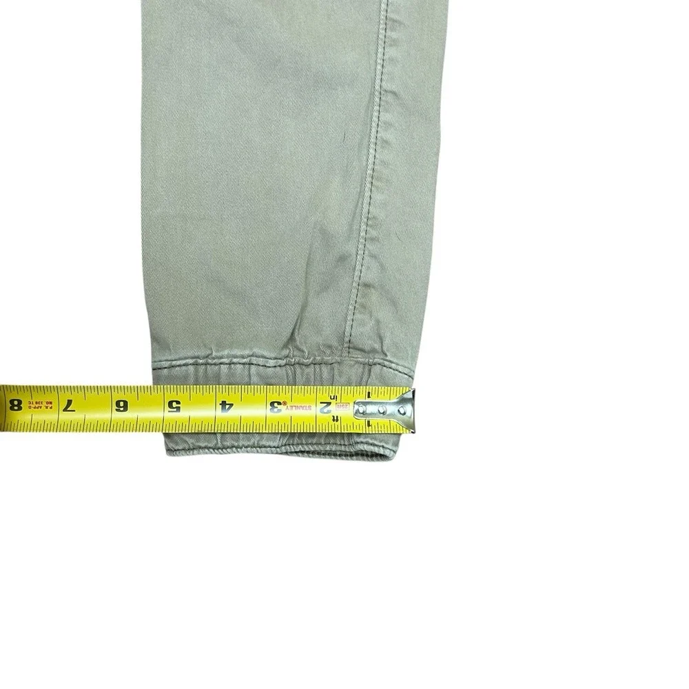 Men's Abercrombie & Fitch Cotton Drawstring Cargo Beige Joggers‎ Size 30x29